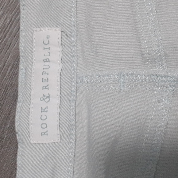 Rock & Republic Mint Green Jeans - Picture 11 of 13